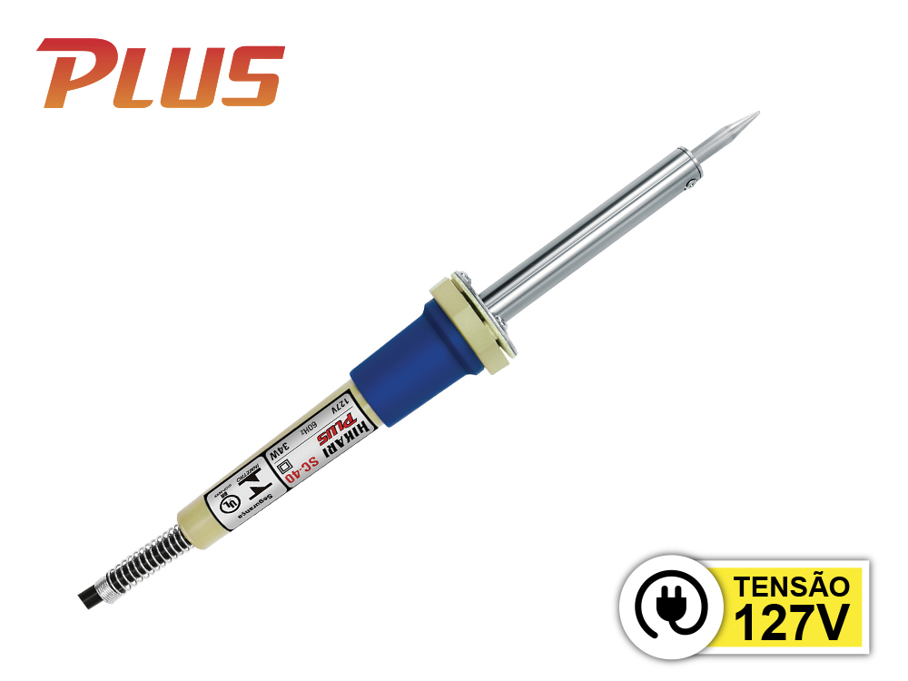 AX-180 Ferro de Soldar Tipo Machadinha | Hikari