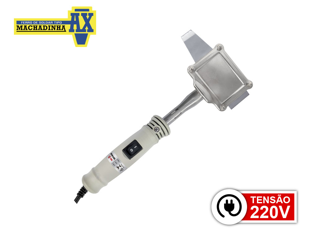 AX-180 Ferro de Soldar Tipo Machadinha | Hikari